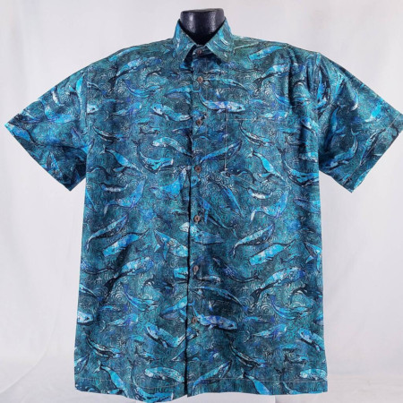 Pacific Whales Hawaiian Shirt
